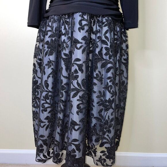 Evening Special Occasion Tea Length Dress | Camille La Vie | Women's 18 - Picture 3 of 16